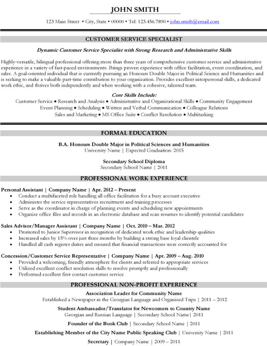 Resume Templates101 Resume Picture
