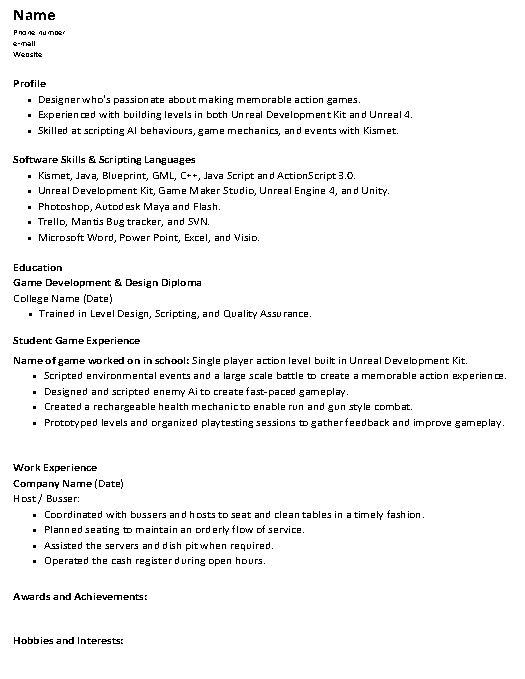 Resume Templates101 Resume Picture